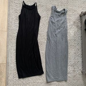 Two Full body tight dresses